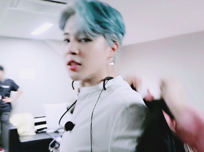 방탄 지민 컬러샴푸써서 나왔다는 머리색 영롱- | 인스티즈