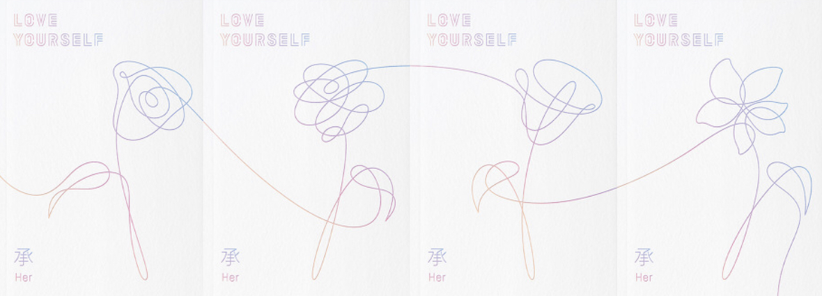 방탄 앨범 버전 이어져있고 여러개라 이런거 만드는 재미도 있따 | 인스티즈