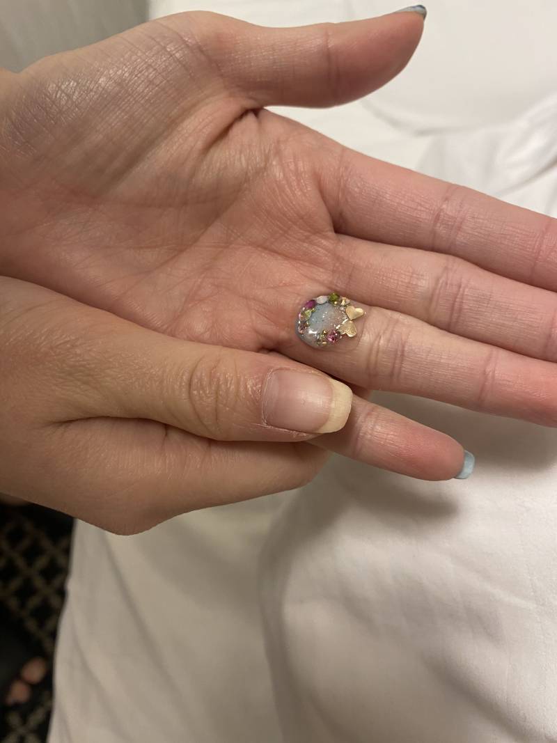 젤네일 원래 이렇게 떨어지고 구래...? | 인스티즈