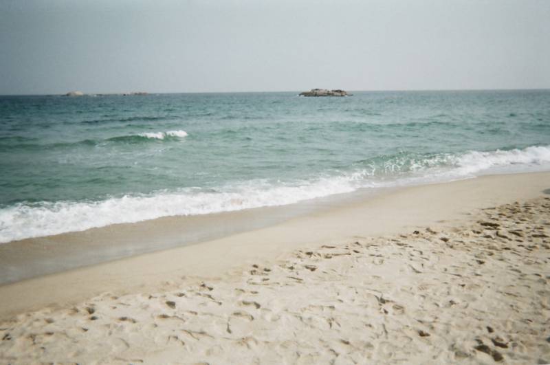 아이폰8로 찍은 바다 사진 vs 필름카메라로 찍은 바다 사진 | 인스티즈