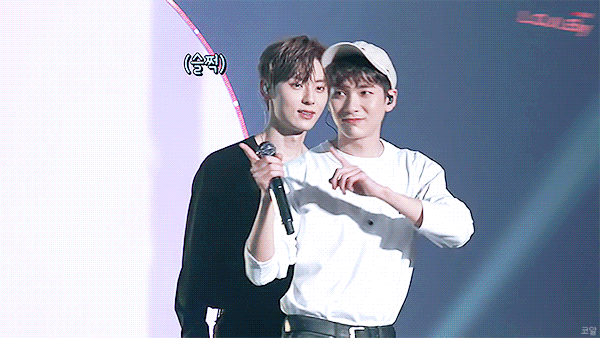 [잡담] 뉴이스트 아론 민현 캐해 이거 좋아함 | 인스티즈