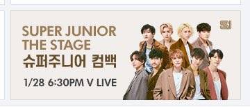 28일(화), SUPERJUNIOR THE STAGE 브이앱 | 인스티즈