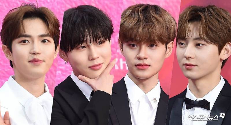 김재환-하성운-이대휘-황민현 | 인스티즈