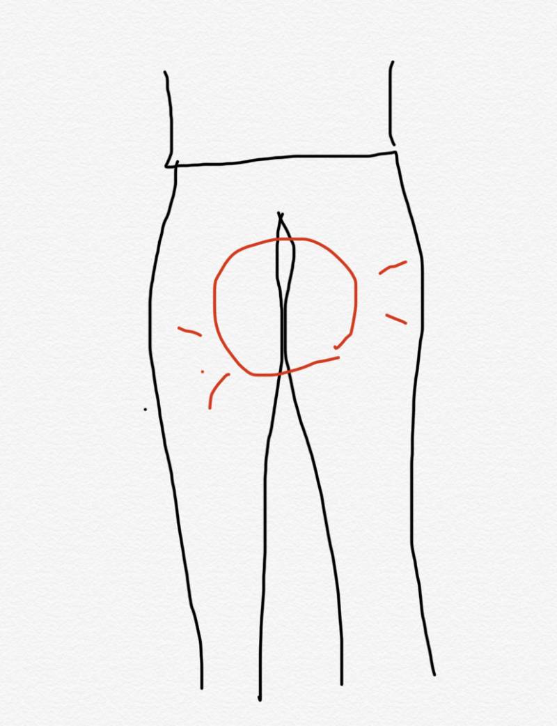 내가 몸무게는 말랐는데 항상 바지입을때마다 이래서 스트레스.. | 인스티즈