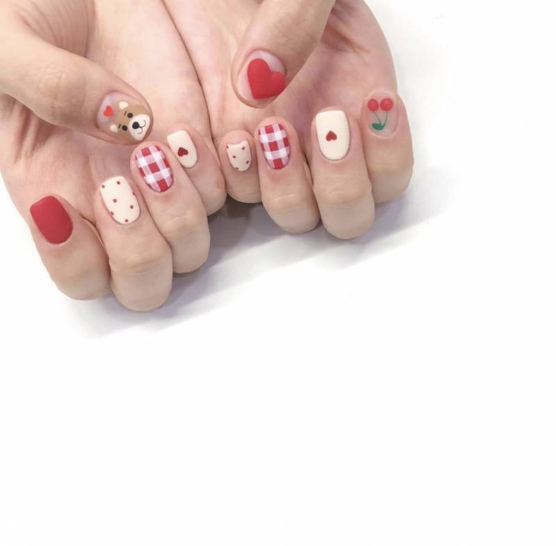 이 네일 어때유?!❣️🍒 | 인스티즈