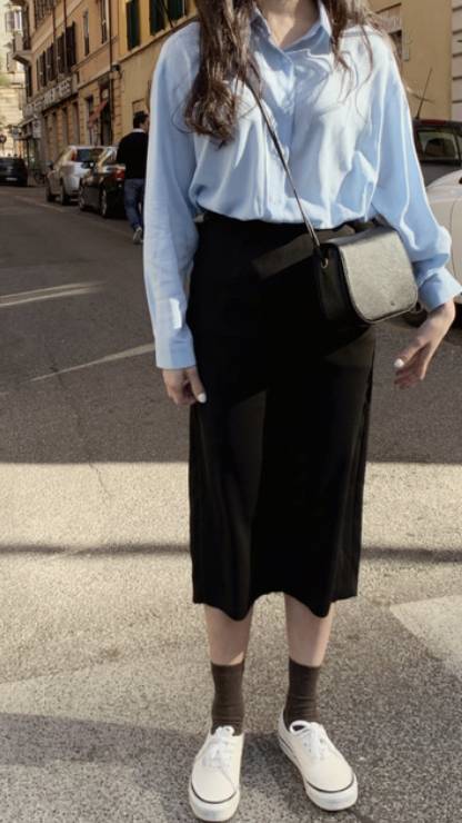 1년에 치마 입는 날 많아야 이틀인데 치마살까 슬랙스살까 | 인스티즈