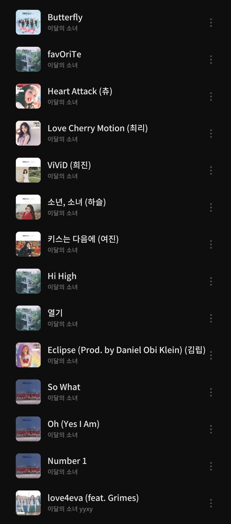 아이돌 그룹별로 취향인 노래들 모아왔는데 보고 본진 수록곡 추천해줄 익 ㅠㅠ | 인스티즈