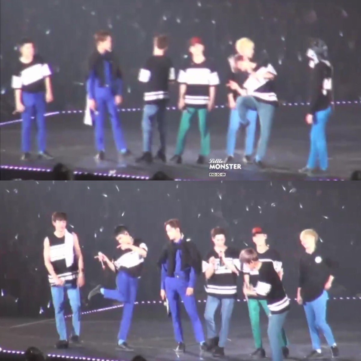 엑소 따라하는 엑소 디오 | 인스티즈