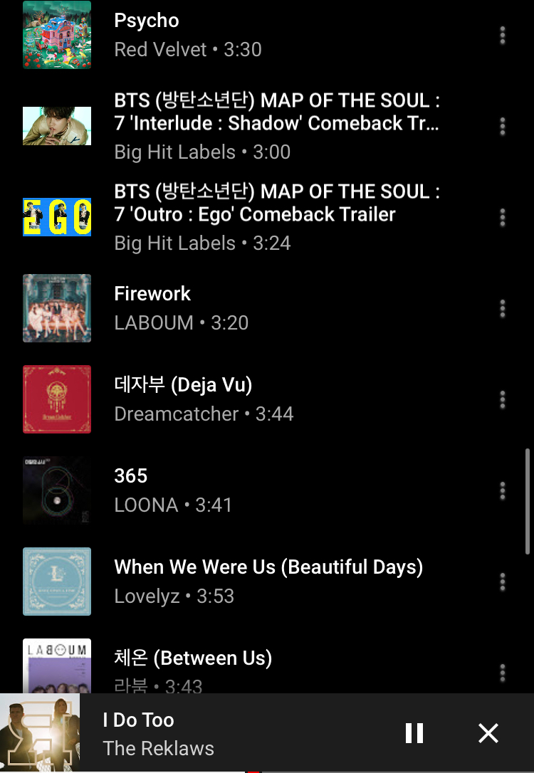 내가 요즘 듣는 노래들인데 비슷한 분위기 추천해줄 수 있어? | 인스티즈