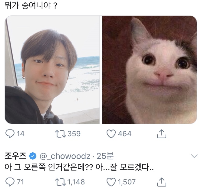 ㅋㅋㅋ조승연 모에화 주접에 익숙해진거 겁나 귀여워ㅋㅋㅋㅋㅋㅋㅋ | 인스티즈