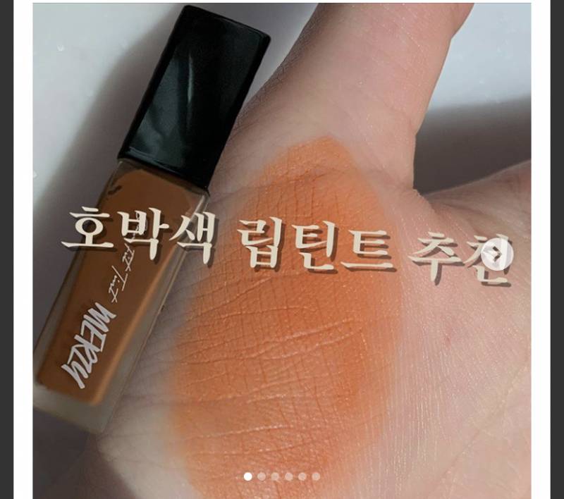 🍊갈웜 이 틴트 색 괜찮아?🍊 | 인스티즈