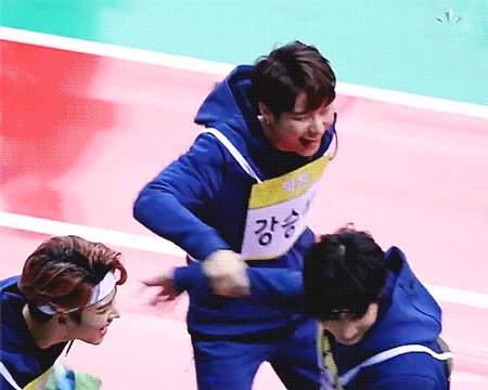 빅톤이들 아육대 한승우 달리기 결과 기다리는 모습ㅠㅠㅠ | 인스티즈