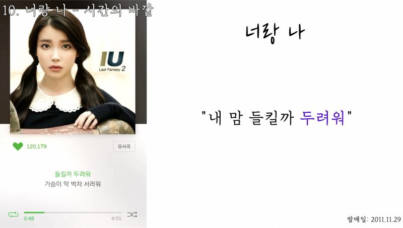 알고 들으면 약간 소름돋는다는 아이유 노래 속 장치들 | 인스티즈