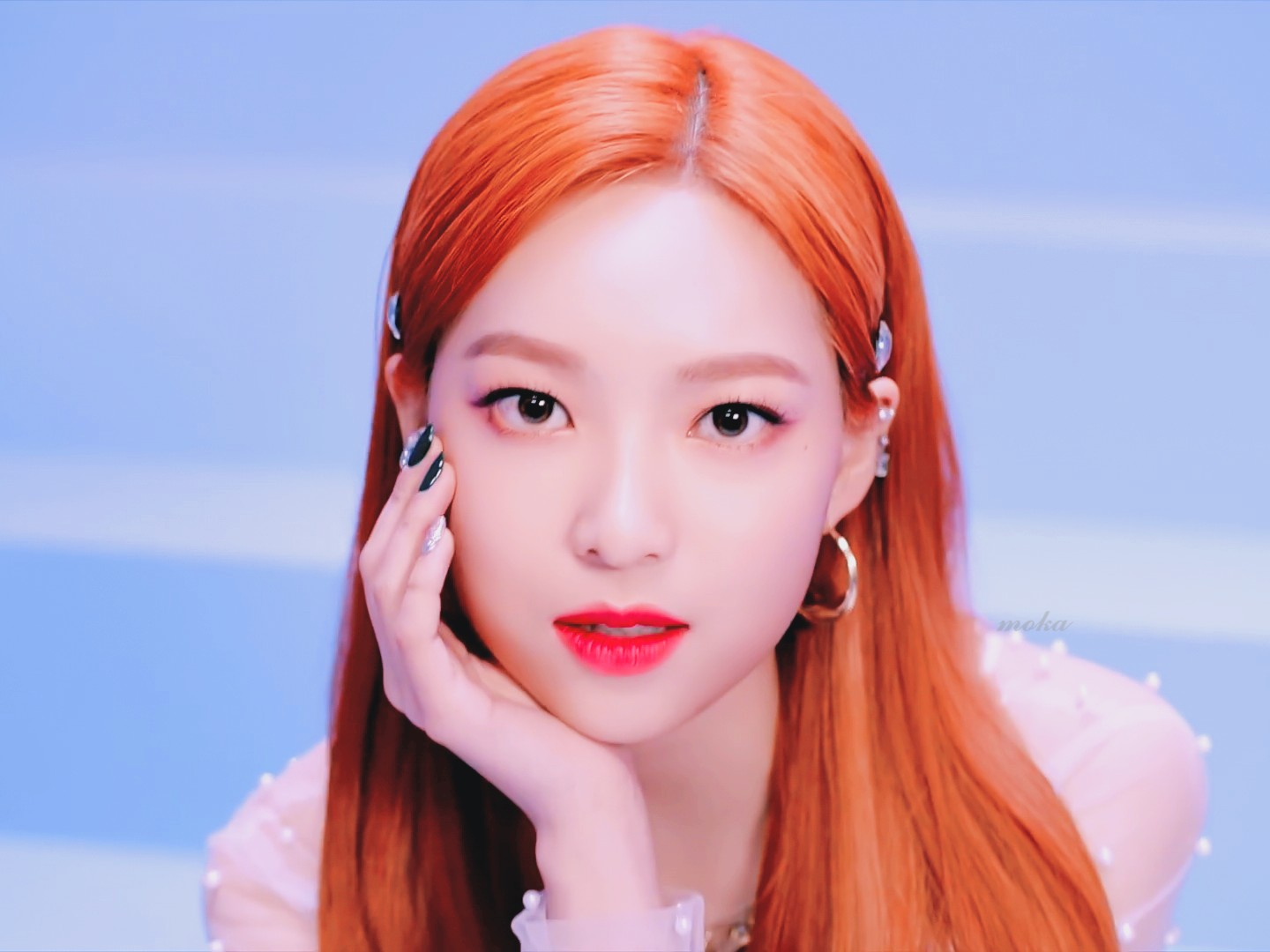 내기준 주황머리 진짜 찰떡이었는데 별로 언급 없는 아이돌 | 인스티즈