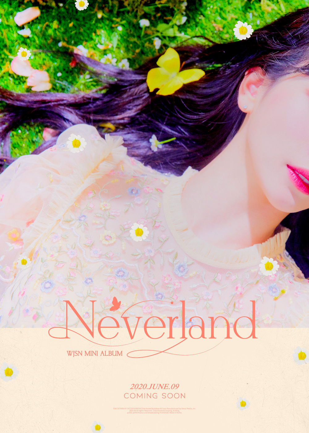 우주소녀 MINI ALBUM Neverland 🦋 | 인스티즈