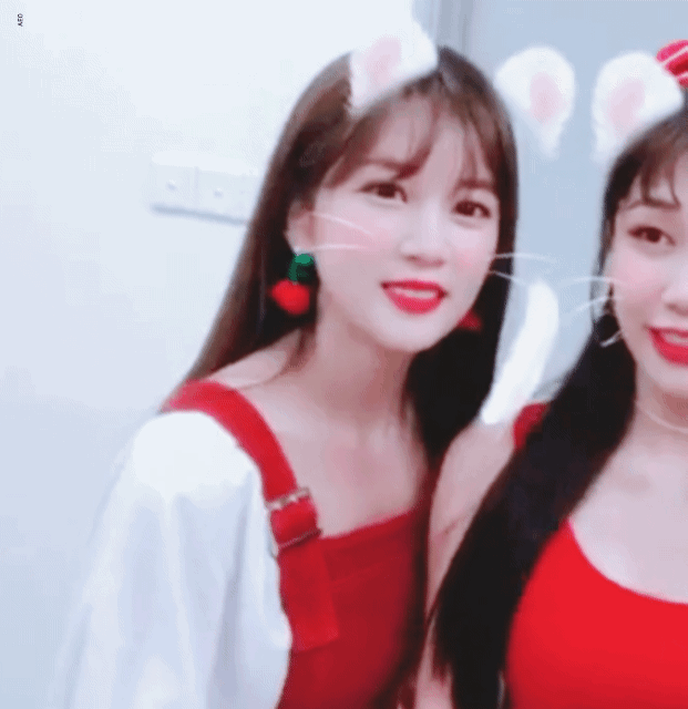 진짜 흔치 않게 박초롱이 멤버들한테 엄청 치대는?짤 개좋아해 나... | 인스티즈