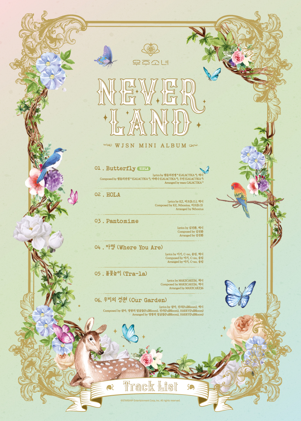 Neverland 🦋 Tracklist | 인스티즈