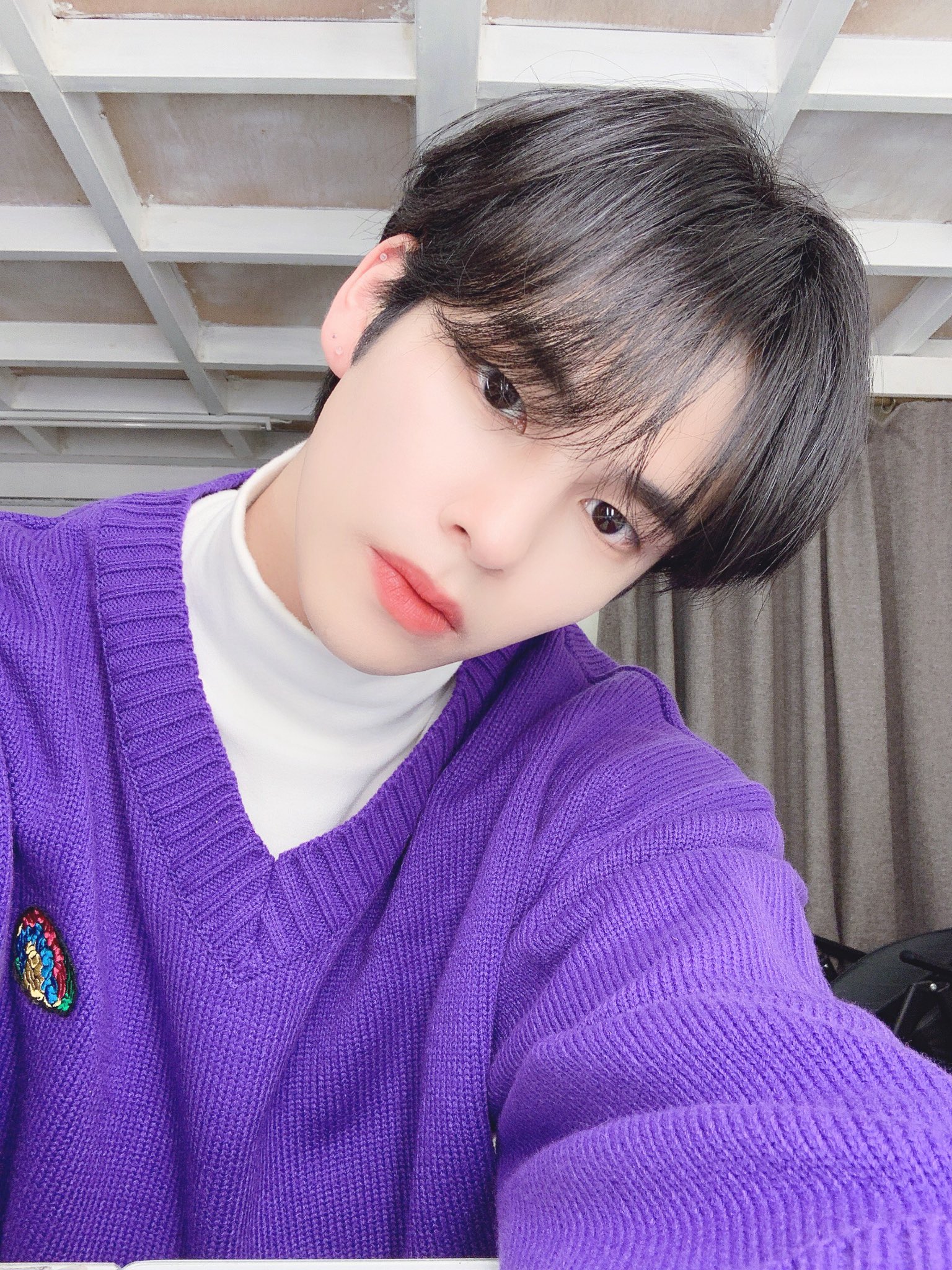 크래비티 잘생긴 파랑머리 엔딩 박세림~ | 인스티즈