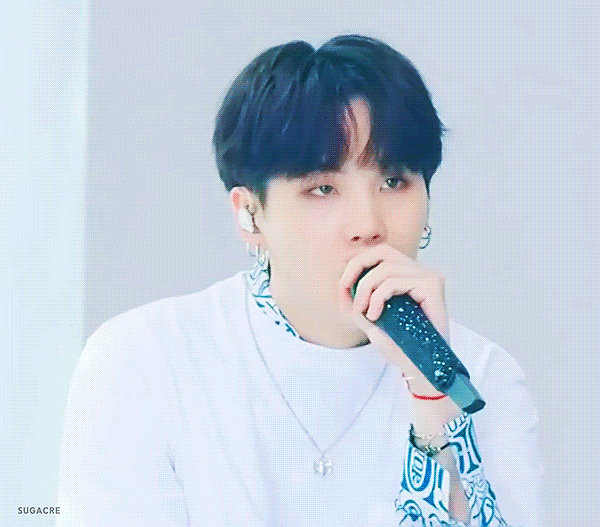 내 말을 들어 빅히트 제발 슈가 헤어 이대로 유지 다음 활동때도 이 머리 부탁 | 인스티즈