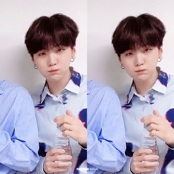 내 말을 들어 빅히트 제발 슈가 헤어 이대로 유지 다음 활동때도 이 머리 부탁 | 인스티즈