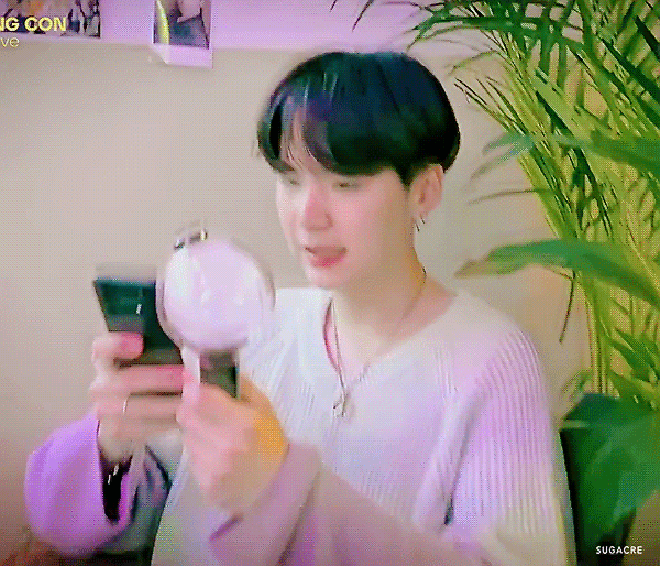 내 말을 들어 빅히트 제발 슈가 헤어 이대로 유지 다음 활동때도 이 머리 부탁 | 인스티즈