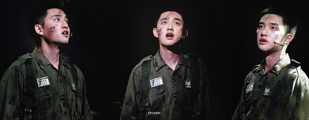 군대에 있는 도경수 얼굴 자랑하기 | 인스티즈