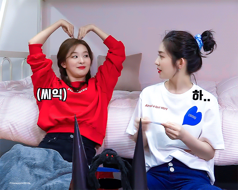 아이린은 멤버 코누르는게 좋나봐 ㅋㅋㅋㅋㅋㅋㅋㅋ | 인스티즈