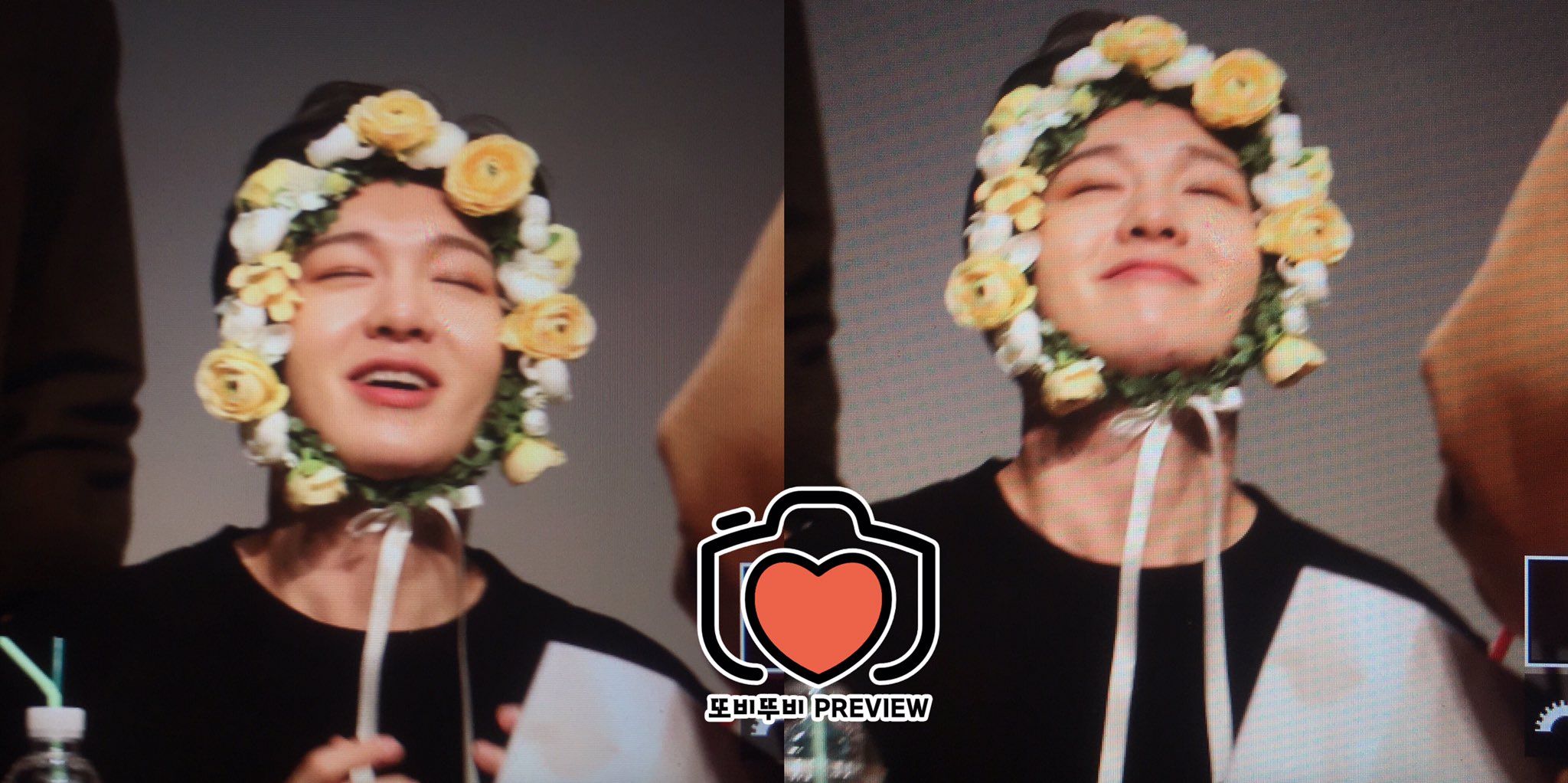 누가 이창섭한테 화관쓰는 방법 좀 알려줘봐🌸🌼 | 인스티즈