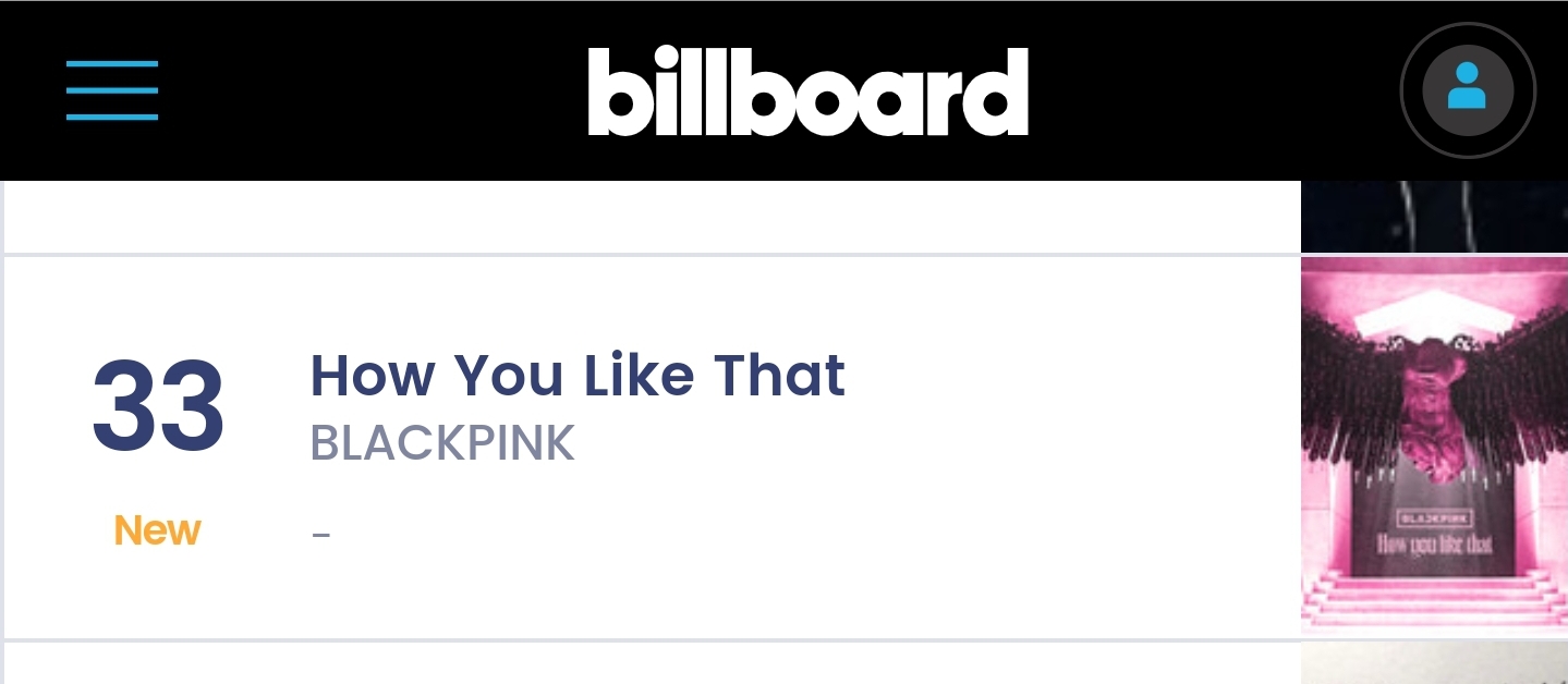 헐 지금 빌보드 핫백 차트 들어가면 볼수있는거 | 인스티즈