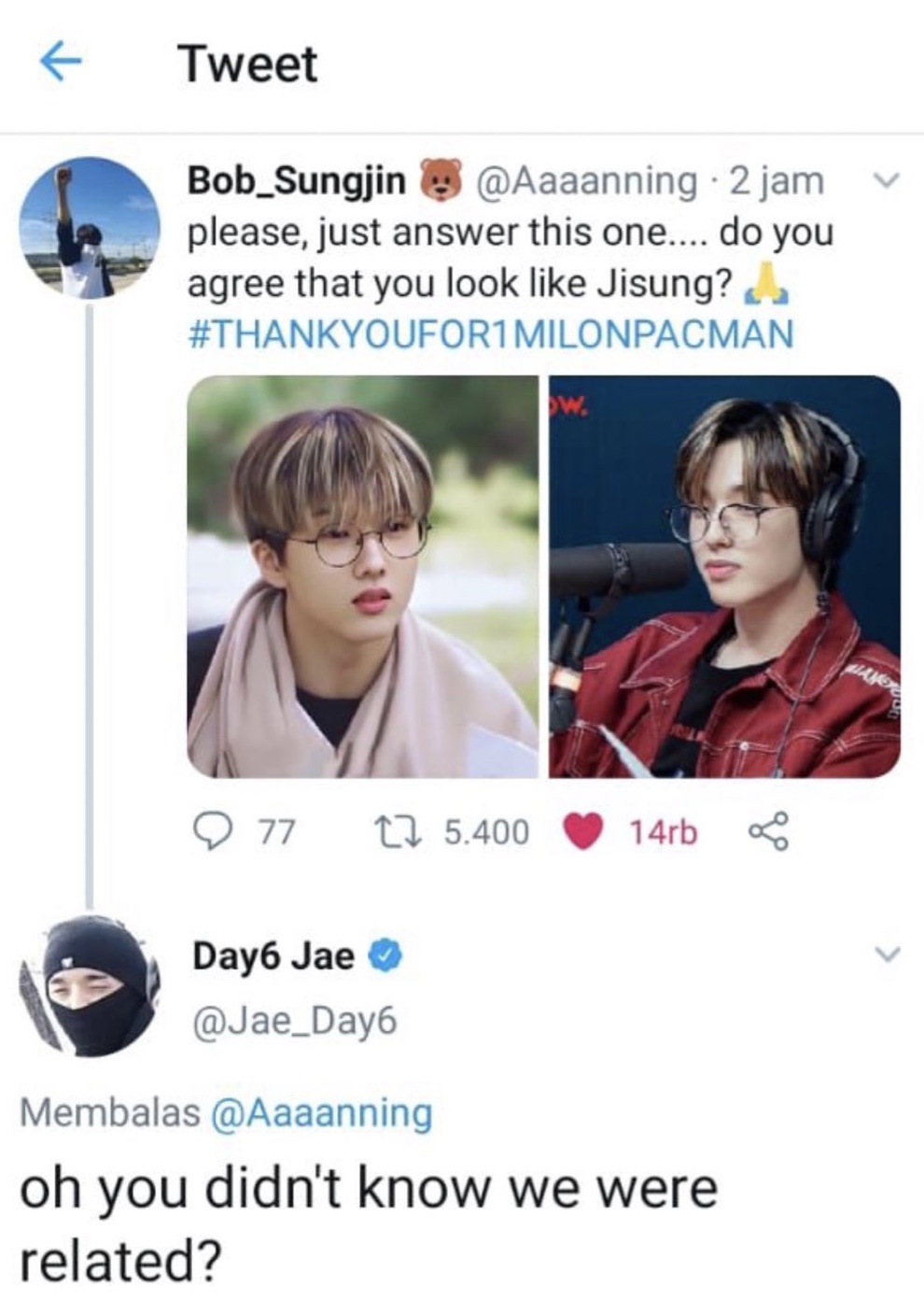 ㅋㅋㅋㅋ대박 데2식스 제2랑 엔C티 ㅈ1성 팬들이 닮았다고 하는거 본인들도 알았네 | 인스티즈