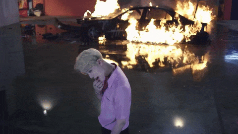 방탄 불타오르네 살리기 어려운 이유는 방탄이 그 B급 양아치 감성을 너무 잘 표현했음 | 인스티즈