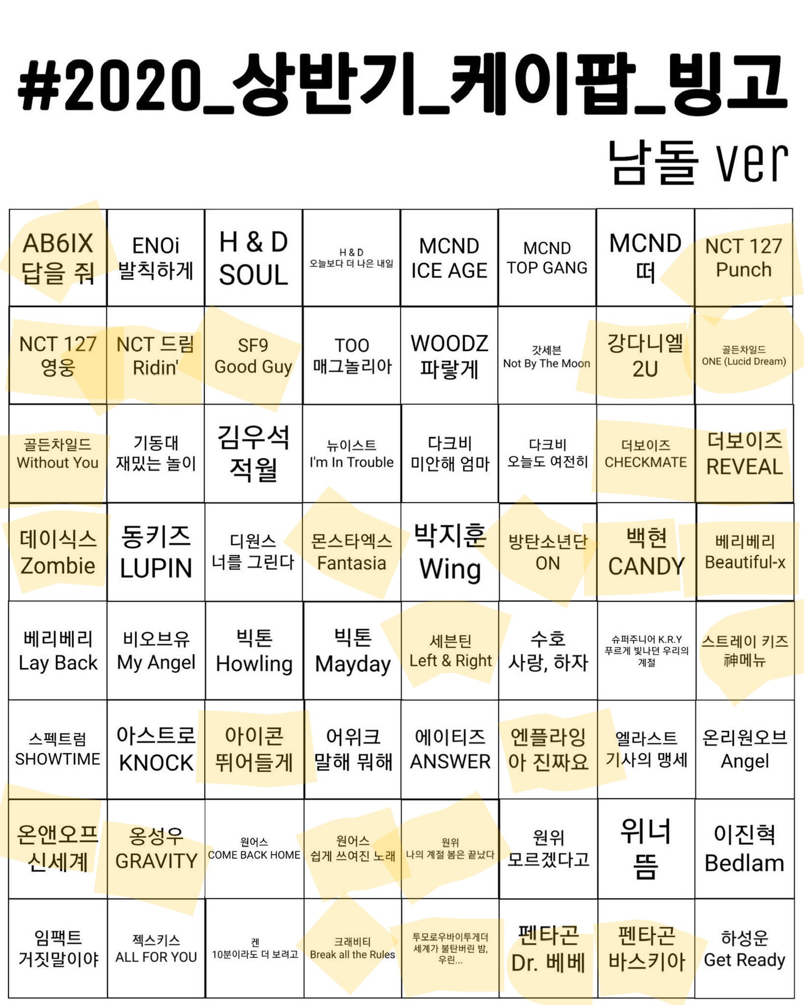 이정도면 많이 아는 편인가?! (남돌 케팝) | 인스티즈