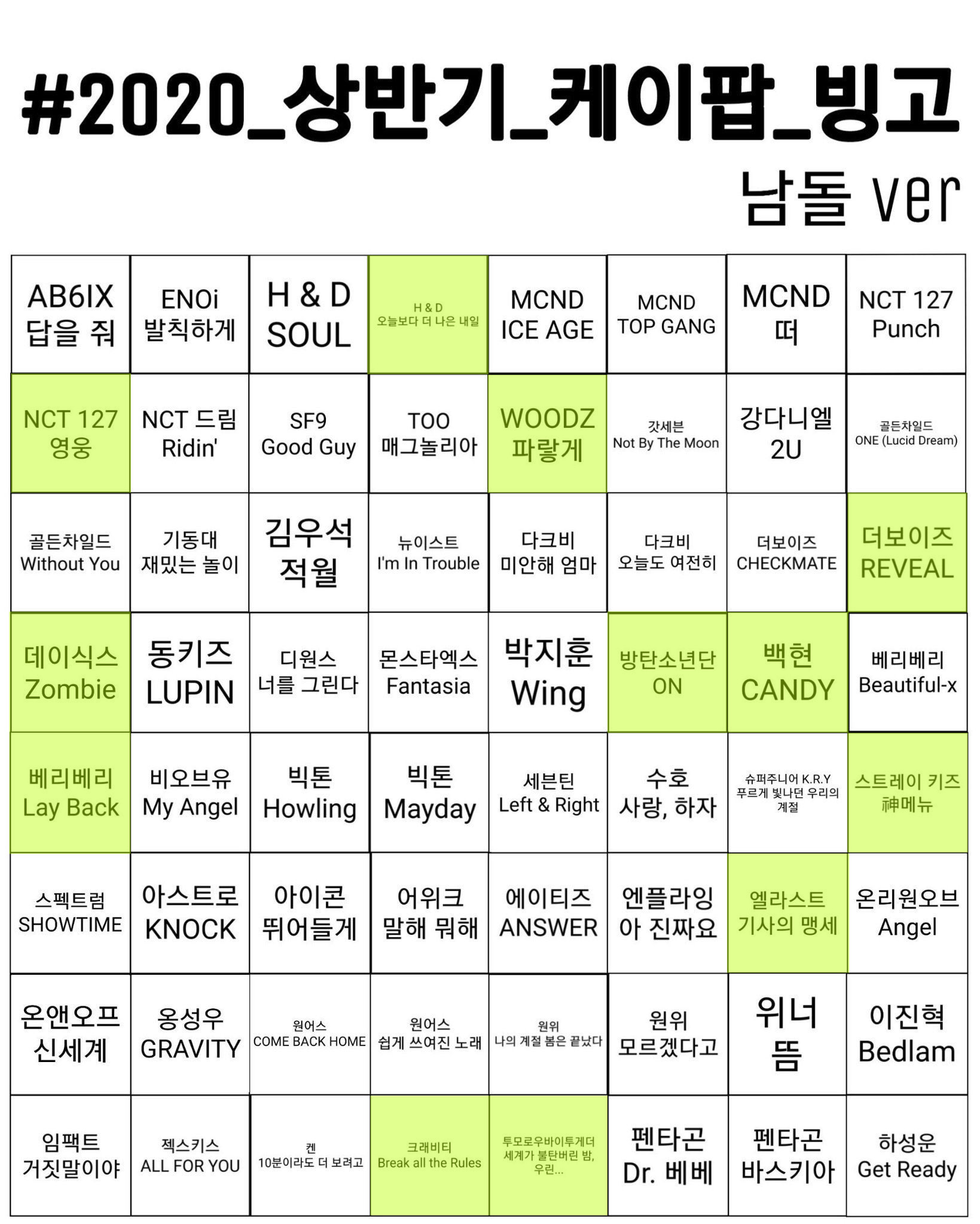 나 이번년도에 진짜 노래 안들었구나.. | 인스티즈