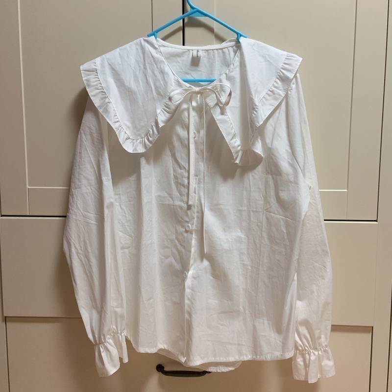 휘핑세일러카라블라우스 화이트 F | 인스티즈