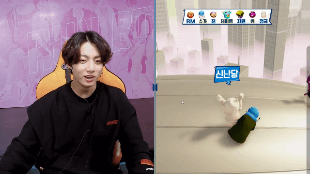 방탄 정국 신나서 만세하고 뛰어다니는거봨ㅋㅋㅋㅋㅋㅋ | 인스티즈