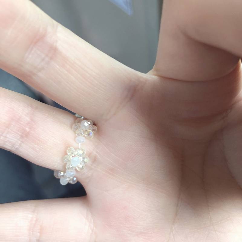 비즈반지 샀는데 사이즈 미스야 하... | 인스티즈