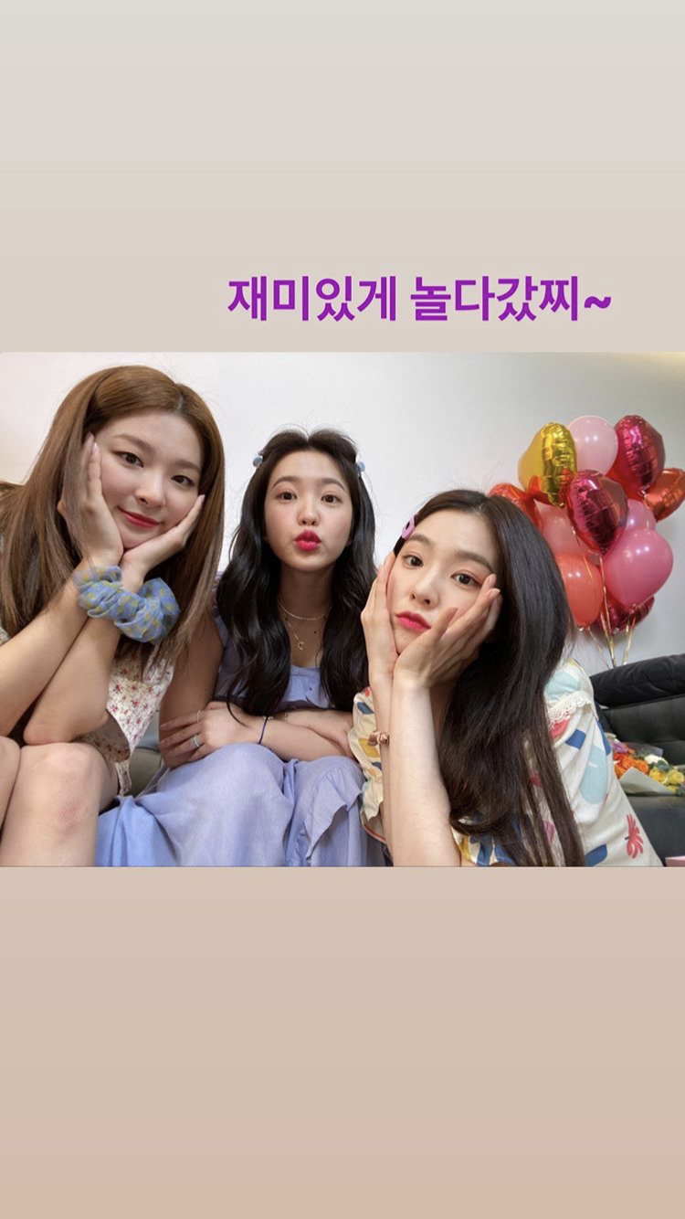 슬기 스토리에 아슬이랑 예리 사진 최고 예뿌다 | 인스티즈