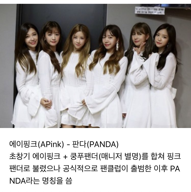 에이핑크 팬덤명 지어진 일화 다들 알아? 되게 어이없게 지어졌음 근데 너무 찰떡이야ㅋㄱㅋㄱㅋㅋ | 인스티즈