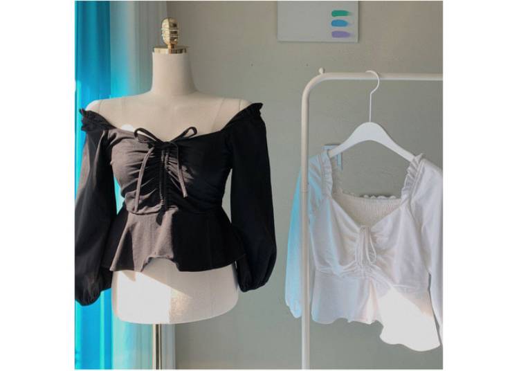 페일제이드 셔링블라우스 화이트 싸게 팝니닷🐰 | 인스티즈