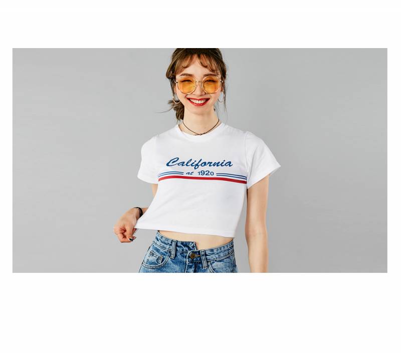 캘리포니아 크롭티 | 인스티즈