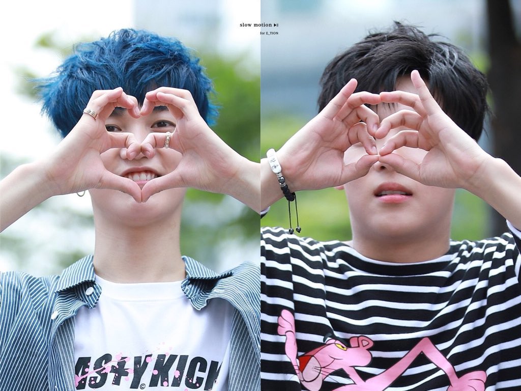 세상에서 가장 하트를 못 만드는 아이돌 | 인스티즈