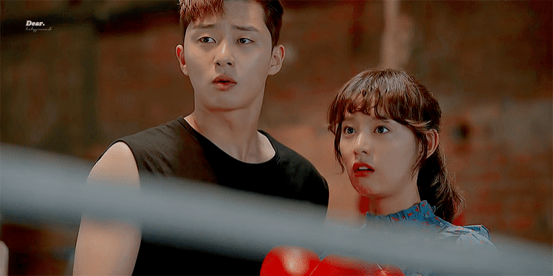 한국드라마 속 또래배우가 만났을 때 오는 안정적인 얼굴합.gif | 인스티즈