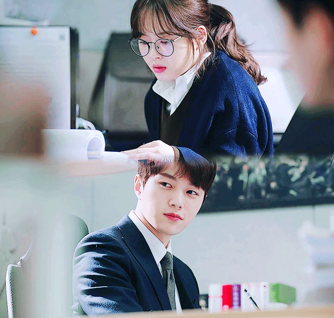 한국드라마 속 또래배우가 만났을 때 오는 안정적인 얼굴합.gif | 인스티즈