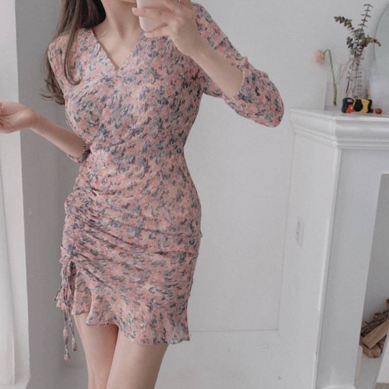 히니크 모던로브 플라워 원피스 | 인스티즈