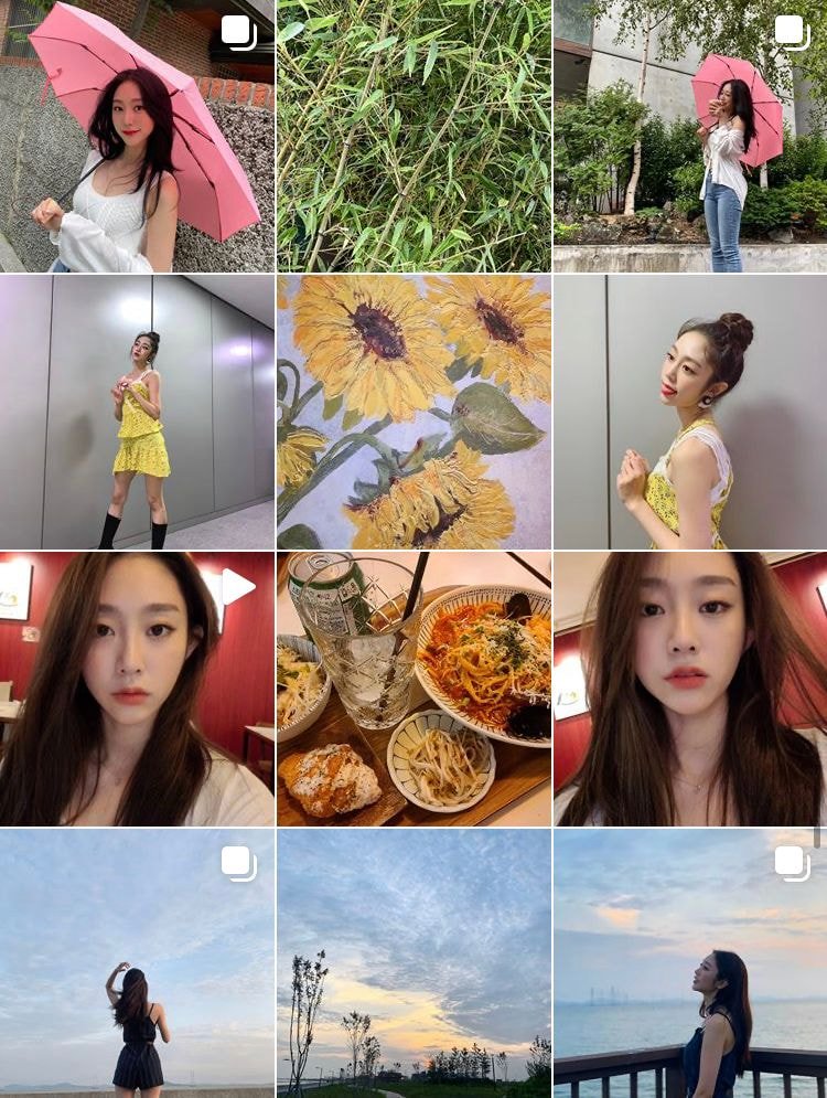 러블리즈 서지수 인스타 피드 맞추나봐! | 인스티즈