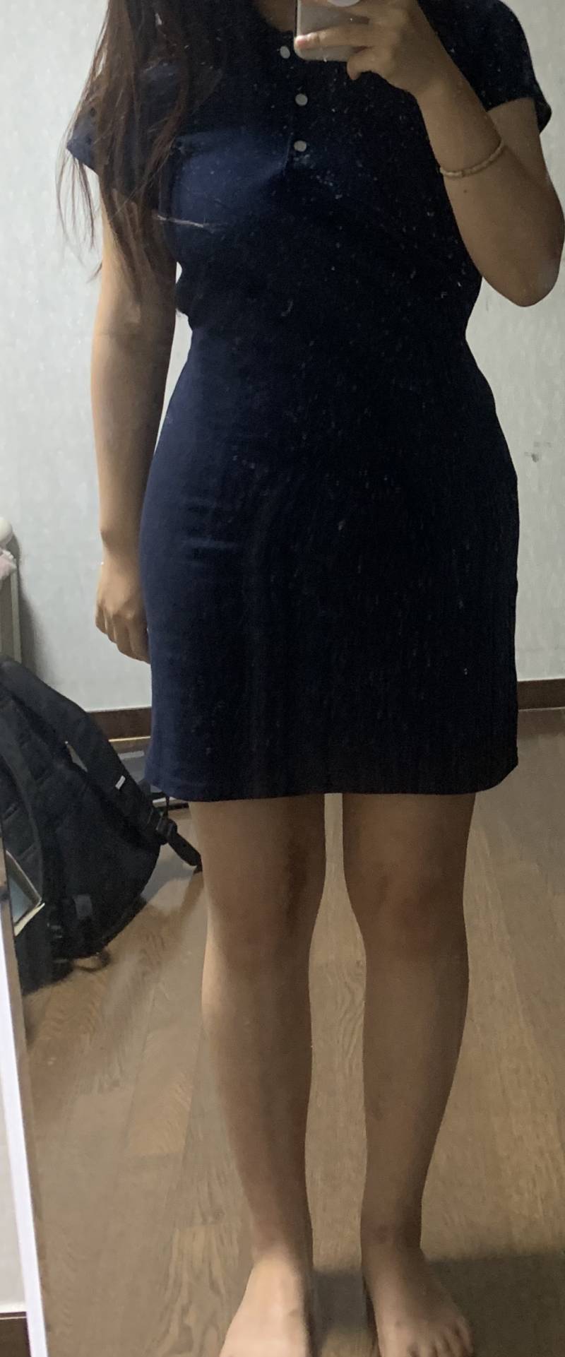 Hoxy... 내가 골좁인데 이번에 산 원피스 입은 거 좀 봐줄 수 있뉘.. | 인스티즈