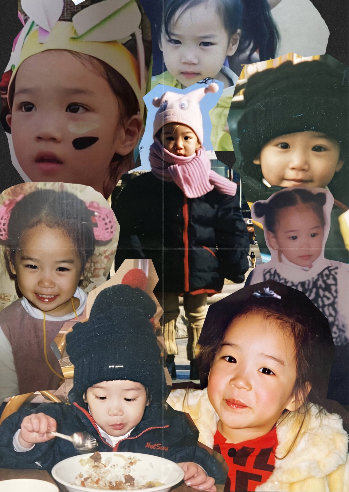 아 이거 미치겠다 김채원 애기때 모아둔건데 너무 다 콩알이야 | 인스티즈