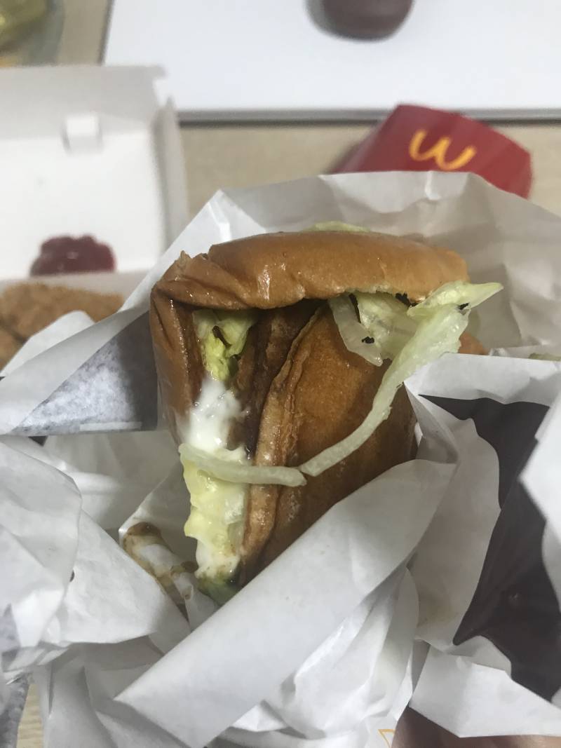 나 햄버거 이렇게 왔어 ㅋㅋㅌㅌㅌㅌㅋㅋ | 인스티즈