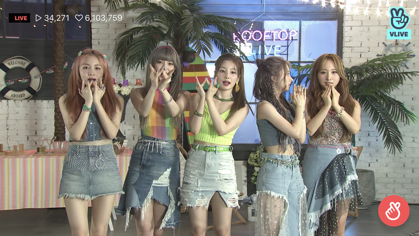 로켓펀치 안무에서 과일 모양 만드는데 무슨 과일이게 | 인스티즈