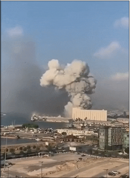 레바논 폭발 움짤 봤어? ㄷㄷ | 인스티즈